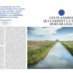 Parution de Richard Baron / Light Motiv pour l'article "Ces Flandres qui gardent la tête hors de l'eau" par Elise Racque dans le numéro 3875 de Télérama